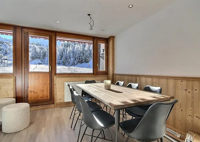 Renove 8 Pers, Balcon Sud, Pied Des Pistes - Fr-1-455-36 La Plagne